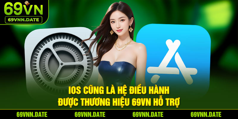 IOS là hệ điều hành được thương hiệu 69VN hỗ trợ
